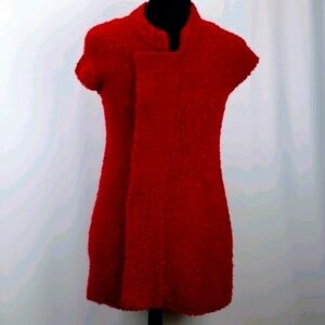 Free People Lambswool Red Sweater